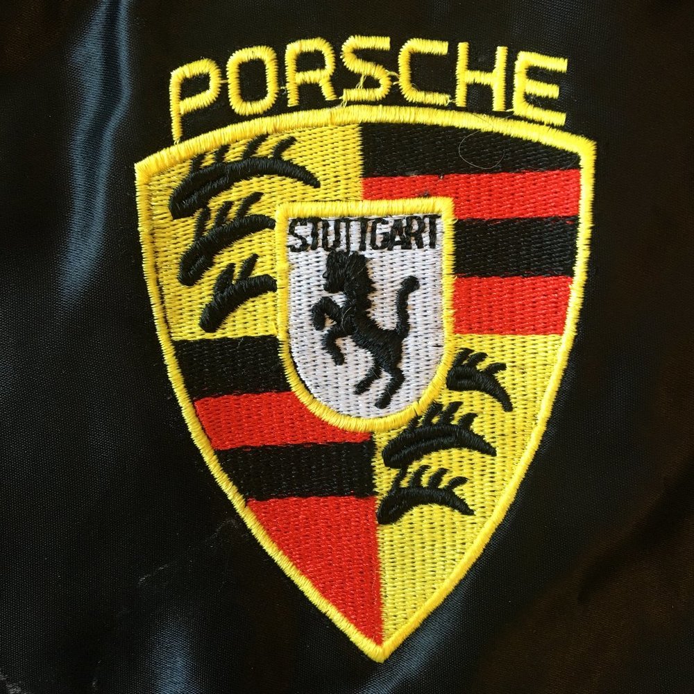 Vintage Porsche Racing Bomber Jacket